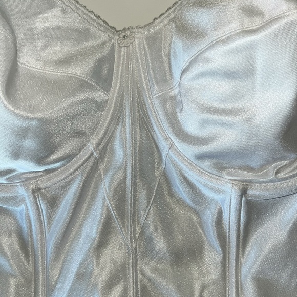 Longline Satin Bra - Picture 2 of 5